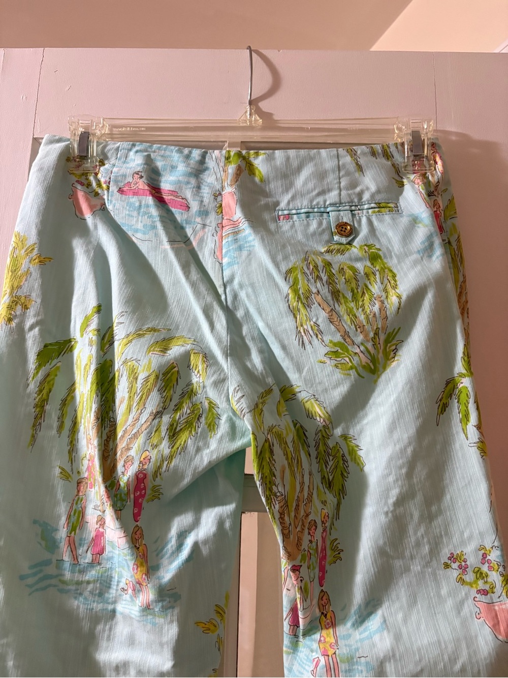 Lilly Pulitzer Original Tropical Print Straight Leg Pants - Picture 10 of 12